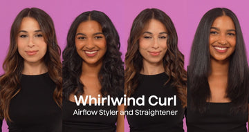 Cum se folosește Whirlwind Pro? Styler cu flux de aer pentru bucle și îndreptare